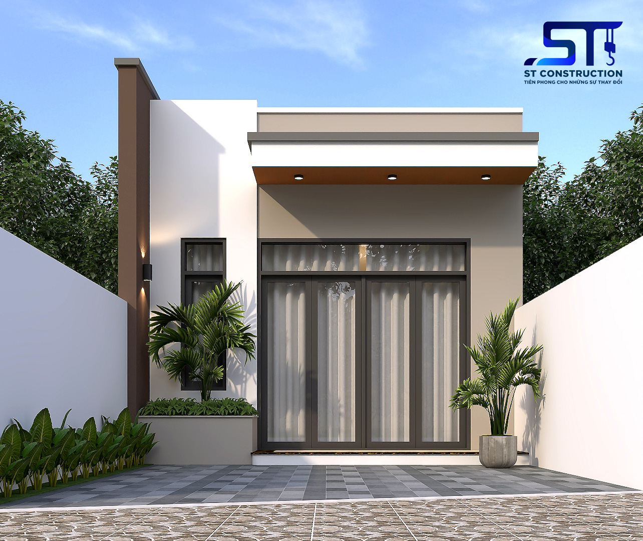Kinh nghiệm xây nhà phố chưa đến 500 triệu cho gia đình trẻ