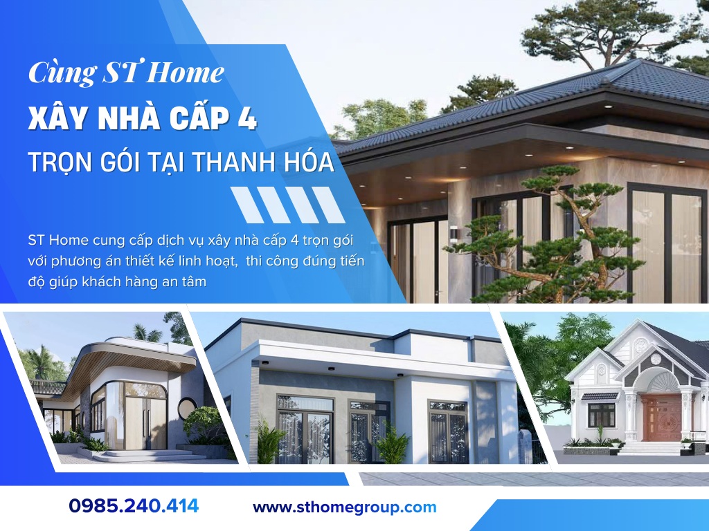 Xây Nhà Cấp 4 Trọn Gói Tại Thanh Hóa